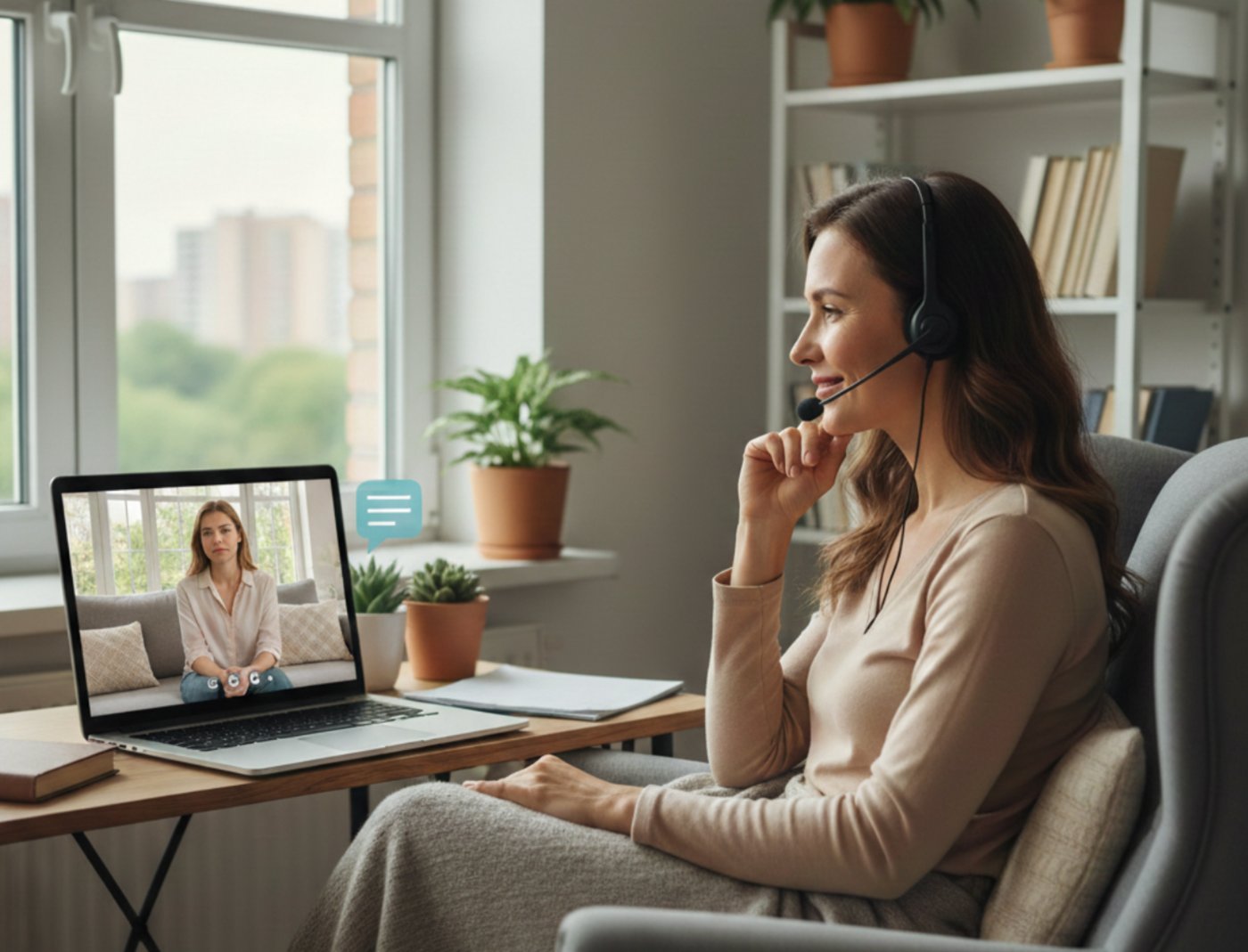 Sesión de psicología online